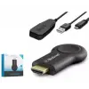 HADRON HDX2351 HDMI Kablosuz Görüntü Aktarım Cihazı Display Android - iOS - Windows - macOS - Siyah (KDO)