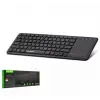 HADRON HDX2505 BLUETOOTH + WIRELESS KLAVYE + TOUCH PAD Q SİYAH (KDO)