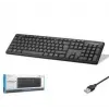 HADRON HDX2603 Standart Klavye Siyah (KDO)