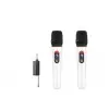 Hadron HDX2791B Beyaz  Kablosuz (WIRELESS) 2Lİ Mikrofon (KDO)