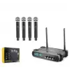 Hadron Hdx2792 Kablosuz 4-Mikrofon Vhf Siyah (KDO)