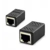 HADRON HDX5066 RJ45 Dişi - Dişi Uzatma Adaptörü - Siyah