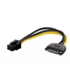 Hadron Hdx5535 Sata Power Kablo Dökme Siyah