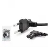 Hadron Hdx5574 Teyp Power Kablo 42Pin 1Mm 500W L Tip 1.5M Siyah (KDO)