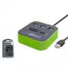 Hadron Hdx7006 Usb Hub Combo 3-Usb + Ms + Sd + M2 + Tf Yeşil (KDO)