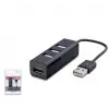 HADRON HDX7014 USB Hub 4 Port 480 Mbps Siyah