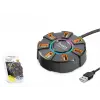 Hadron Hdx7035 Usb Hub 7-Usb 1.2M Siyah (KDO)