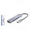 Hadron Hdx7042 Usb3.0 Hub 4-Usb3.0 Gri (KDO)