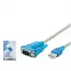 HADRON HDX7512 USB TO RS232 KABLO 84CM SILVER (KDO)