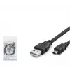 Hadron Hdx7524 Usb Mini V3-5Pin To Usb Kablo 50Cm Siyah (KDO)