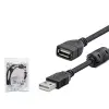 HADRON HDX7533 USB Uzatma Kablosu 1.5mt - Siyah