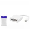 Hadron Hdx7773 Type-C To Vga F Çevirici 1080P Beyaz (KDO)