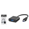 Hadron Hdx7779 Usb3.0 To Vga F Çevirici 1080P Siyah (KDO)