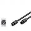 HADRON HDX7805 FIBER OPTICAL KABLO PVC 1.5M SİYAH (KDO)