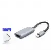 Hadron Hdx7862 Type-C To Hdmi F Çevirici 4K Siyah (KDO)