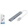 HADRON HDX7896G Type-C PD Hub 5 Port 480 Mbps 20W Gri