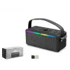 Hadron Siyah M82 Bluetooth Speaker 185-78-78MM (KDO)