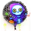 Halloween İskelet Hayalet Folyo Balon 18 İnç