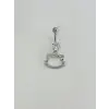 Hello Kıtty Detaylı Göbek Piercing - Pg0107