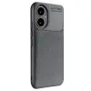 Honor 400 Kılıf Auto Focus Karbon Kapak - Gri