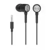 Hp DHH-1111-BK Kablolu Kulakiçi 3.5mm Jack Mikrofonlu Siyah Kulaklık