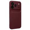 Huawei Honor 600 Pro Auto Focus Karbon Kapak - Bordo