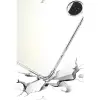 Huawei Honor Pad 9 Kılıf Anti Shock Tablet Silikon - Şeffaf