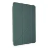 Huawei Honor Pad 9 Kılıf Kalemlikli Mars Tablet Kılıfı - Koyu Yeşil