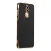 Huawei Mate 10 Lite Kılıf Volet Silikon - Siyah