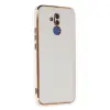 Huawei Mate 20 Lite Kılıf Volet Silikon - Beyaz