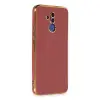 Huawei Mate 20 Lite Kılıf Volet Silikon - Kırmızı