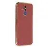 Huawei Mate 20 Lite Kılıf Volet Silikon - Kırmızı