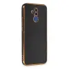 Huawei Mate 20 Lite Kılıf Volet Silikon - Siyah