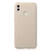 Huawei P Smart 2019 Kılıf Nano İçi Kadife Silikon - Pudra