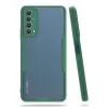 Huawei P Smart 2021 Kılıf Platin Silikon - Yeşil