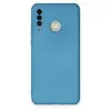 Huawei P30 Lite Kılıf Nano İçi Kadife Silikon - Mavi