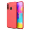 Huawei P40 Lite E Kılıf Auto Focus Kapak - Kırmızı