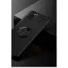 Huawei Y5p Kılıf Range Yüzüklü Silikon - Siyah