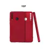 Huawei Y6p Kılıf First Silikon - Bordo