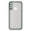 Huawei Y6p Kılıf Montreal Silikon Kapak - Yeşil