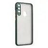 Huawei Y6p Kılıf Montreal Silikon Kapak - Yeşil