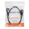 Hytech HY-HDM07 HDMI TO HDMI 0,7m Altın Uçlu 24K 1.4 Ver. 3D Kablosu (KDO)