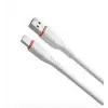 Hytech HY-X105 1m 3A Type-C Beyaz Şarj Kablosu