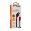 Hytech HY-X215 3A Micro Usb 1m Siyah Data + Sarj Kablosu (KDO)