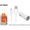 Hytech HY-X46 3.4A Hızlı Şarj Type-C Kablolu 2 USB (KDO)