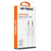 Hytech HY-X70 1m Beyaz 3.5mm Stereo Ses Kablosu (KDO)