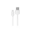 Hytech HY-X86 1m 2.4A Micro Usb Beyaz Şarj Kablosu (KDO)
