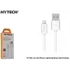 Hytech HY-X91 1m 2A iPhone Lightning Beyaz Şarj Kablosu (KDO)