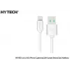 Hytech HY-X93 1m 2.A iPhone Lightning Beyaz Şarj Kablosu (KDO)