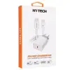 Hytech HY-XE40PD PD Kablo Seti 1PD 20W Hızlı Ev Şarj Adaptör